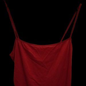 Espressa Sleeveless Cami Top in Red - Size 3XL